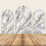 Luxury White Gold Marble Texture Design Party Decoration Backdrop