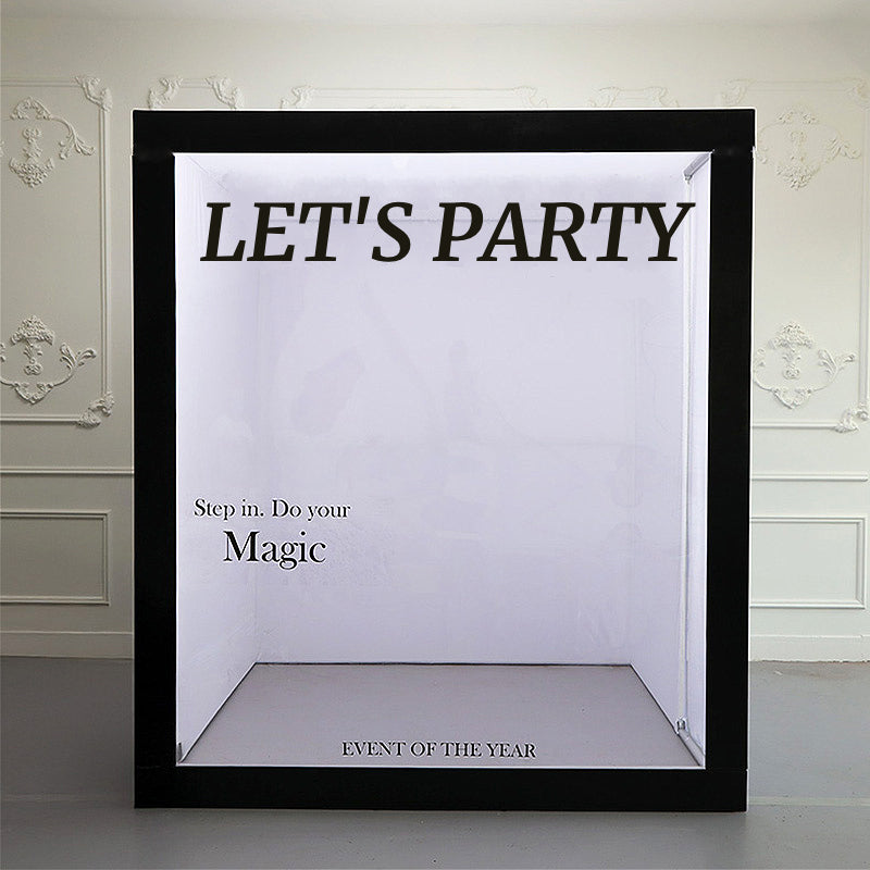 6.5x7.5ft Magazine Photo Booth Party Photo Box – ubackdrop