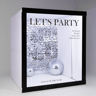 6.5x7.5ft Magazine Photo Booth Party Photo Box – ubackdrop