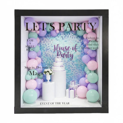 6.5x7.5ft Magazine Photo Booth Party Photo Box-ubackdrop