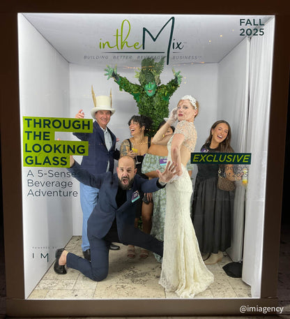 6.5x7.5ft Magazine Photo Booth Party Photo Box