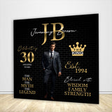 Custom Magazine The King Birthday Backdrop
