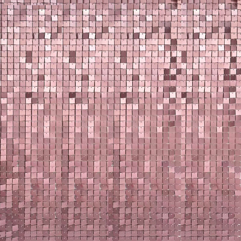 Matte Pink Shimmer Wall Panels, Easy Setup Party Decorations – ubackdrop
