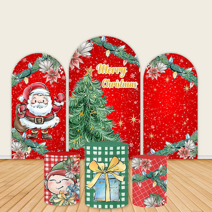 Merry Christmas New Year Decoration Covers-ubackdrop