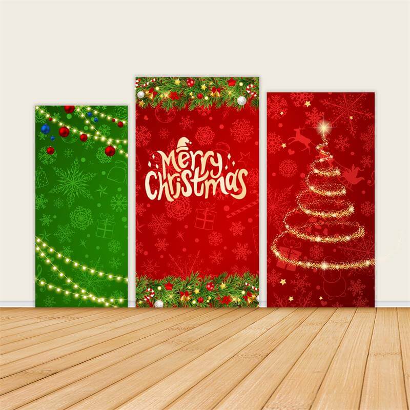 Merry Christmas Theme Decoration Covers-ubackdrop