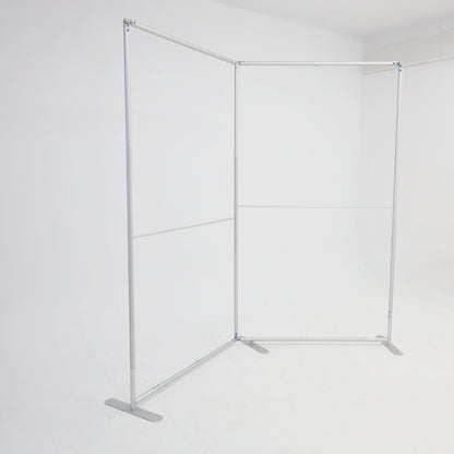 8x8ft Open Book-Shaped Frame Stand For Baby Shower And Graduation Party-ubackdrop