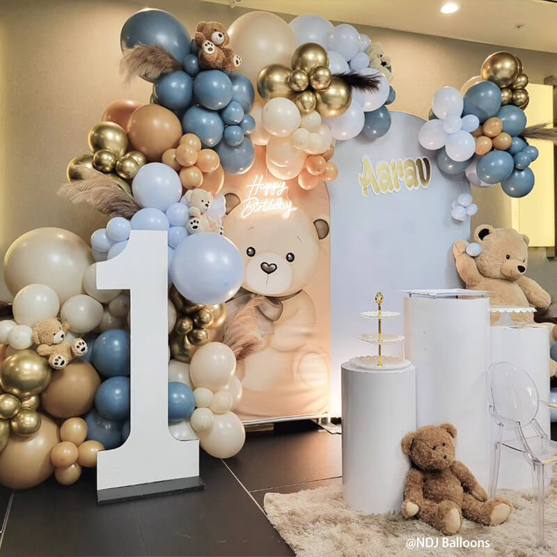 Chiara Backdrop Wall Set, Arched Wall Set Birthday&Baby Shower&Wedding Party Decoration-ubackdrop