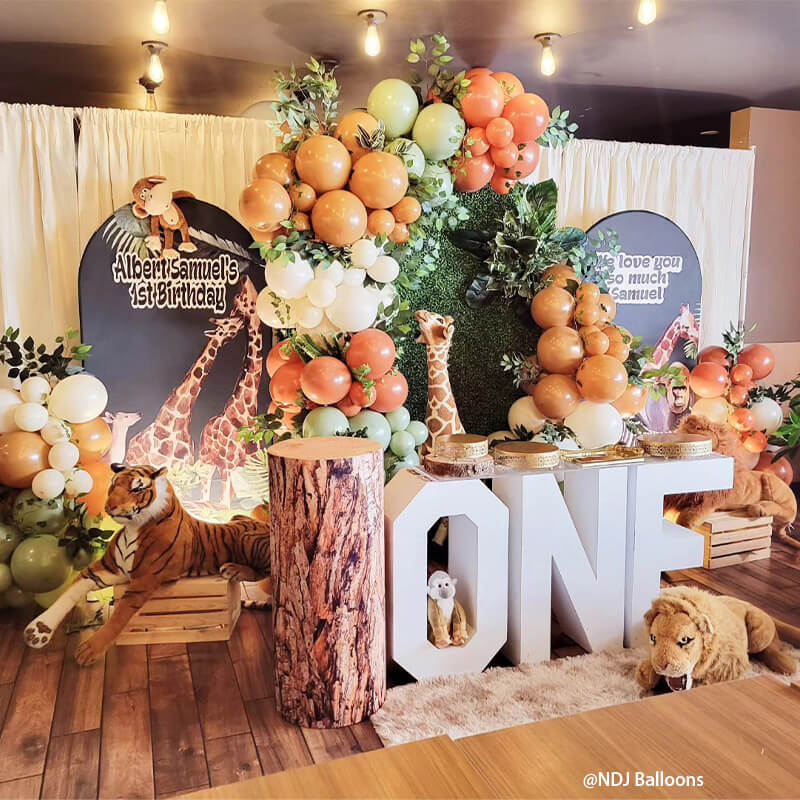 Chiara Backdrop Wall Set, Arched Wall Set Birthday&Baby Shower&Wedding Party Decoration-ubackdrop