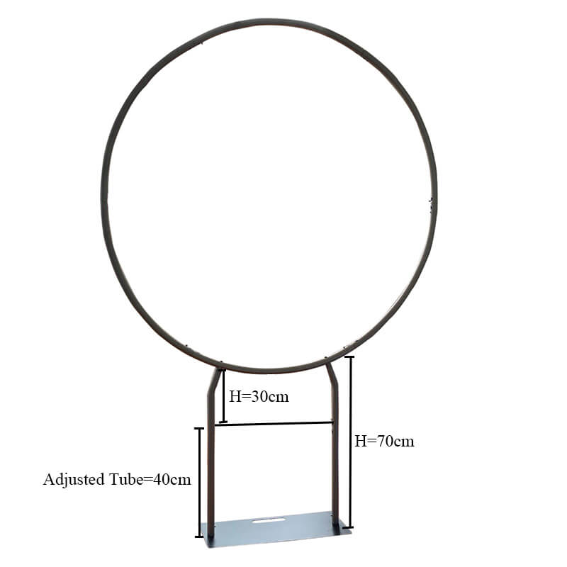 Party & Hoop Balloon Circle Loop Flower Arch Photo Booth Backdrop Stand Round Backdrop-ubackdrop