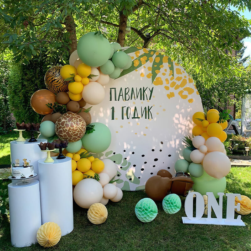 Party & Hoop Balloon Circle Loop Flower Arch Photo Booth Backdrop Stand Round Backdrop-ubackdrop