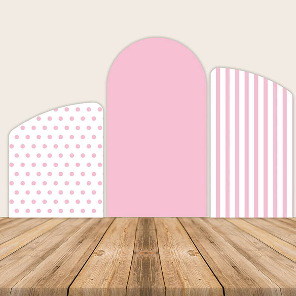 Pink Dots Chiara Arch Backdrop for Birthday Party – ubackdrop