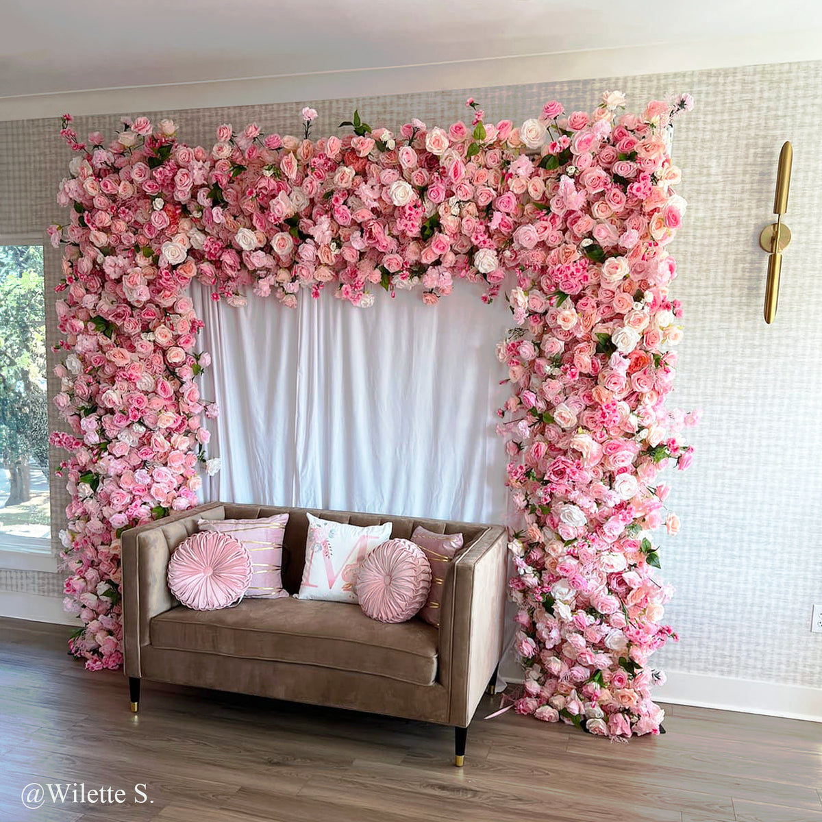 Flower Decoration Ideas For Walls Creative & Memorable Birthday