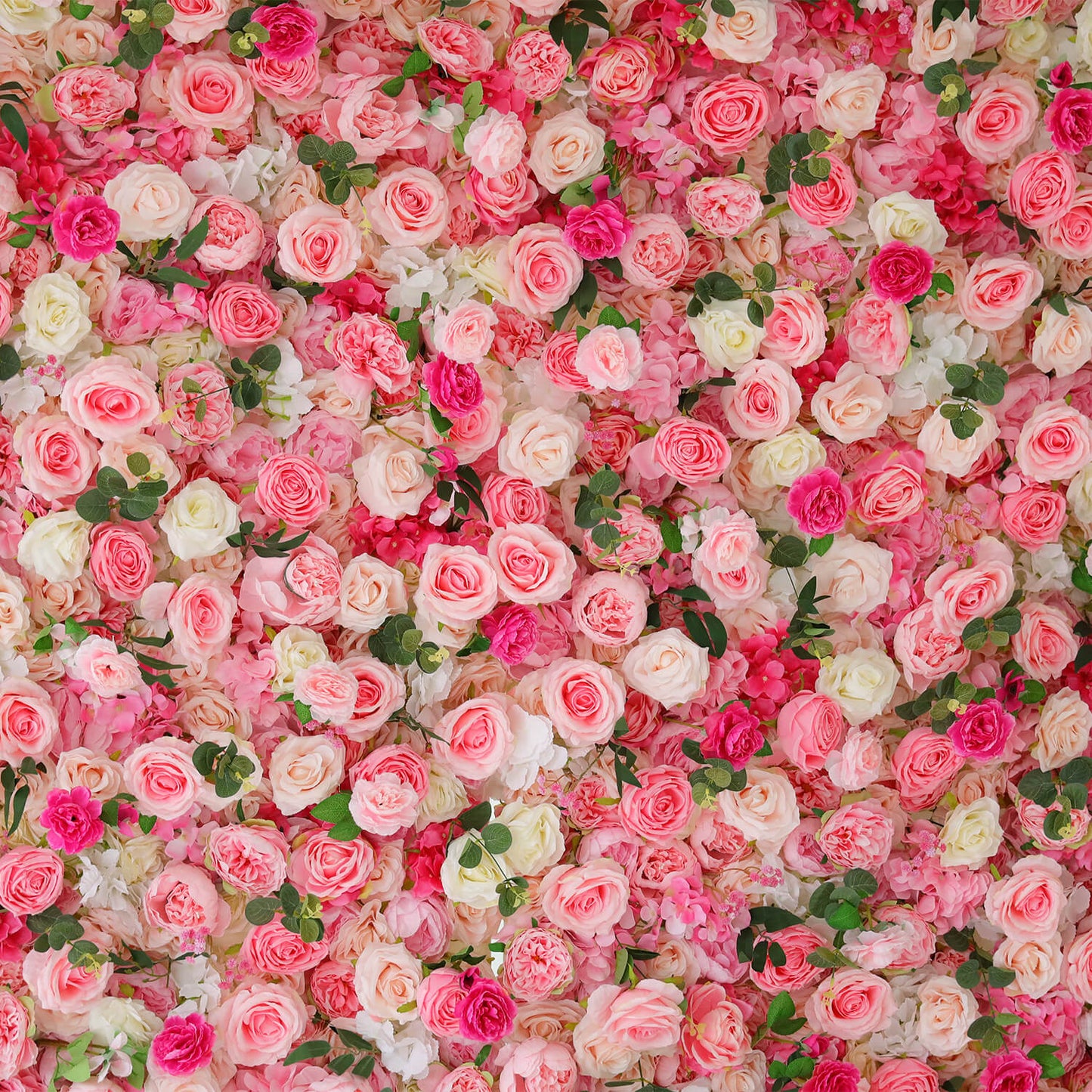 Pink Rose Flower Wall Backdrop for Birthday&Baby Shower Party Decorations-ubackdrop