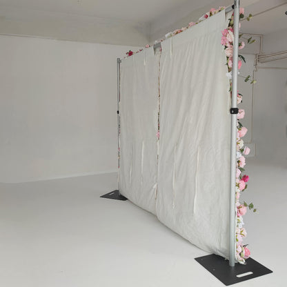 Pink Rose Flower Wall Backdrop for Birthday&Baby Shower Party Decorations-ubackdrop