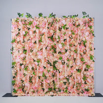 Pink Roses Flower Wall Backdrop – ubackdrop
