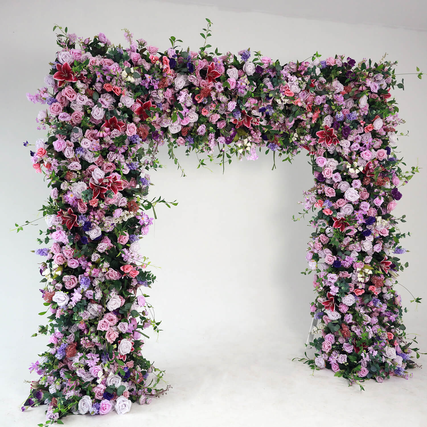 Black Feather Flower Wall for Wedding Arrangement Bridal Shower Party –  ubackdrop