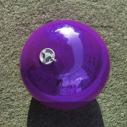 Purple Inflatable Mirror Ball Reusable Big Bubble Balloon-ubackdrop