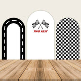 Racing Theme Arch Wall Backdrop Birthday Party Decoration