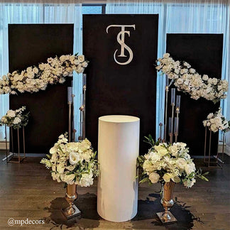 Rectangular Backdrop Wall Set, Birthday&Baby Shower&Wedding Party Deco ...