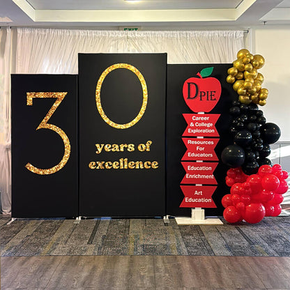 Rectangular Backdrop Wall Set, Birthday&Baby Shower&Wedding Party Decoration-ubackdrop