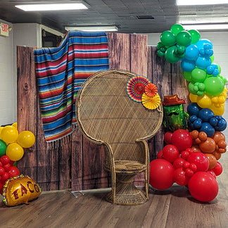 Rectangular Backdrop Wall Set, Birthday&Baby Shower&Wedding Party Deco ...