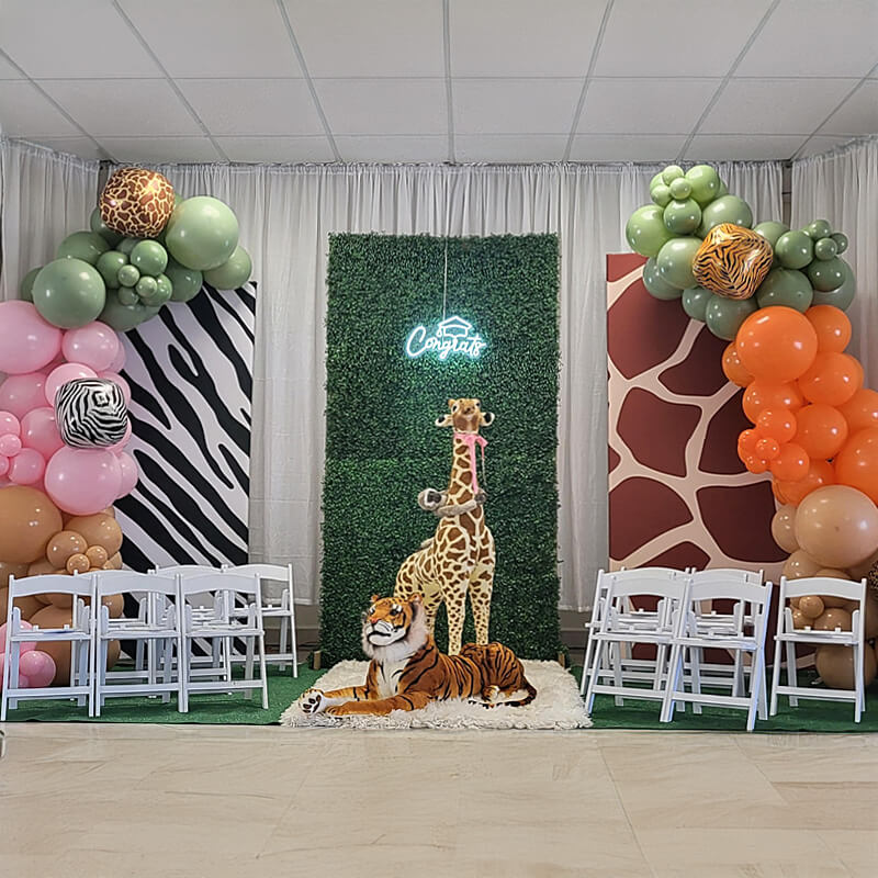 Rectangular Backdrop Wall Set, Birthday&Baby Shower&Wedding Party Decoration-ubackdrop