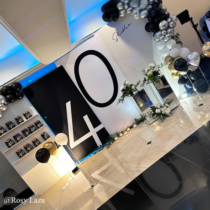 Rectangular Backdrop Wall Set, Birthday&Baby Shower&Wedding Party Decoration-ubackdrop