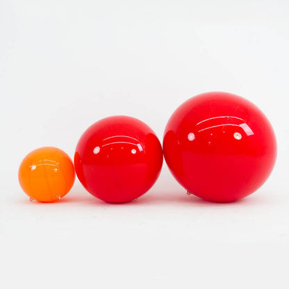 Red Big Matte Inflatable Balls – Reusable Party & Event Decor