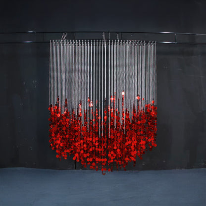2.6x1ft Sequin Backdrop Curtain with Metal Stand Shimmer Wall Decoration-ubackdrop