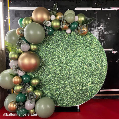 Party & Hoop Balloon Circle Loop Flower Arch Photo Booth Backdrop Stand Round Backdrop-ubackdrop