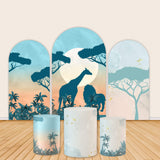 Safari Theme Kids Birthday Party Backdrop
