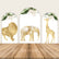 Shining Gold Jungle Animals Kids Birthday Party Backdrops – ubackdrop