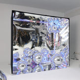 8x7.2ft Silver Reflection Photo Booth for Party & Events Photobox ...