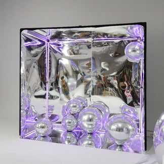 8x7.2ft Silver Reflection Photo Booth for Party & Events Photobox ...