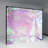 8x7.2ft Silver Reflection Photo Booth for Party & Events Photobox ...