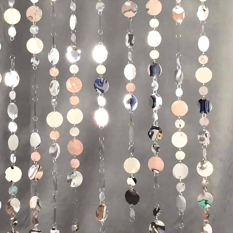 2.6x1ft Sequin Backdrop Curtain with Metal Stand Shimmer Wall Decoration-ubackdrop