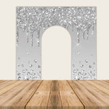 Silver Glitter Crystal Diamond Birthday Party Bridal Shower Wedding Decoration