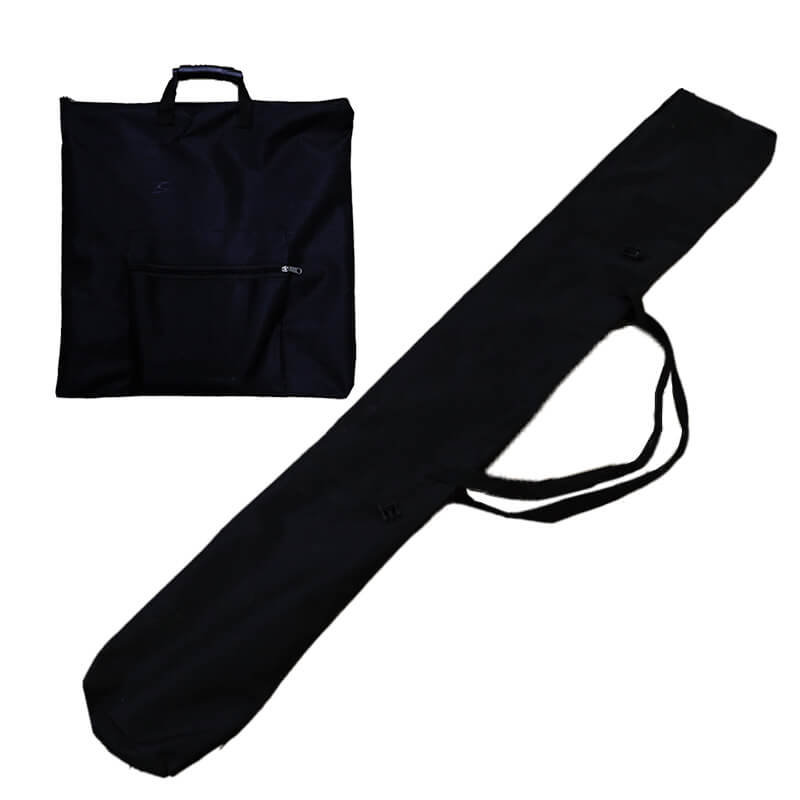Sturdy Stand Black Oxford Handbag Portable Bag-ubackdrop