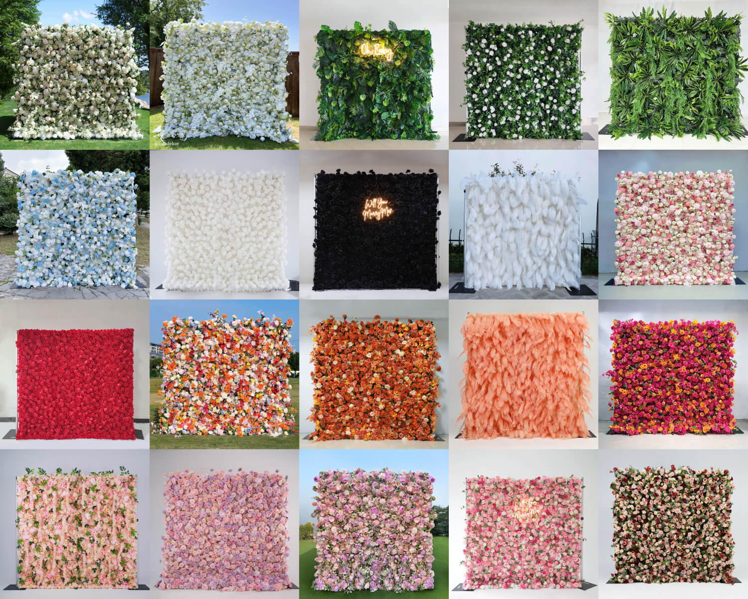 Thanksgiving Limited Flower Wall Mystery Box-ubackdrop