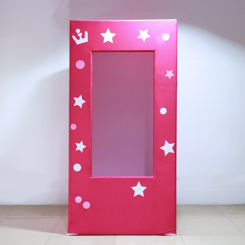 3x6.5ft Doll Theme Decor Box Photo Booth Props Girls Birthday Decorations-ubackdrop