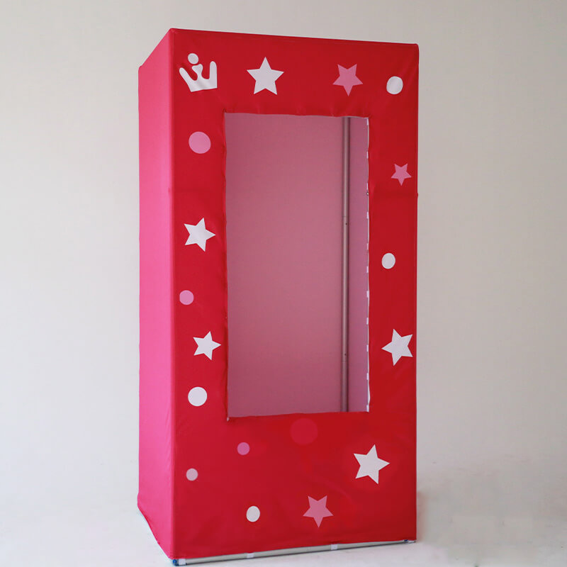 3x6.5ft Doll Theme Decor Box Photo Booth Props Girls Birthday Decorations-ubackdrop