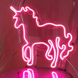 Unicorn Animal Modeling LED Neon lights Kids Birthday Decoration Lights