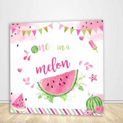 Watermelon Theme 1st Girls Birthday Party Decoration-ubackdrop