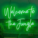 Welcome to the Jungle LED Neon Sign Party Decoration Backdrop