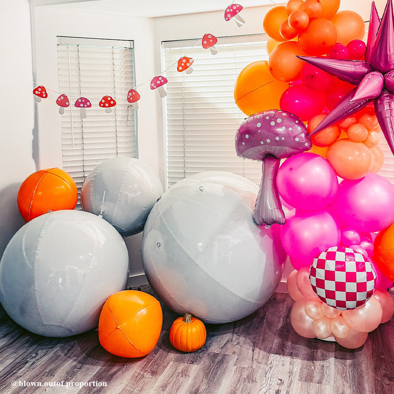 White Inflatable Mirror Ball Reusable Big Bubble Balloon-ubackdrop