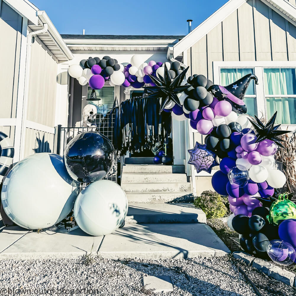 White Inflatable Mirror Ball Reusable Big Bubble Balloon-ubackdrop