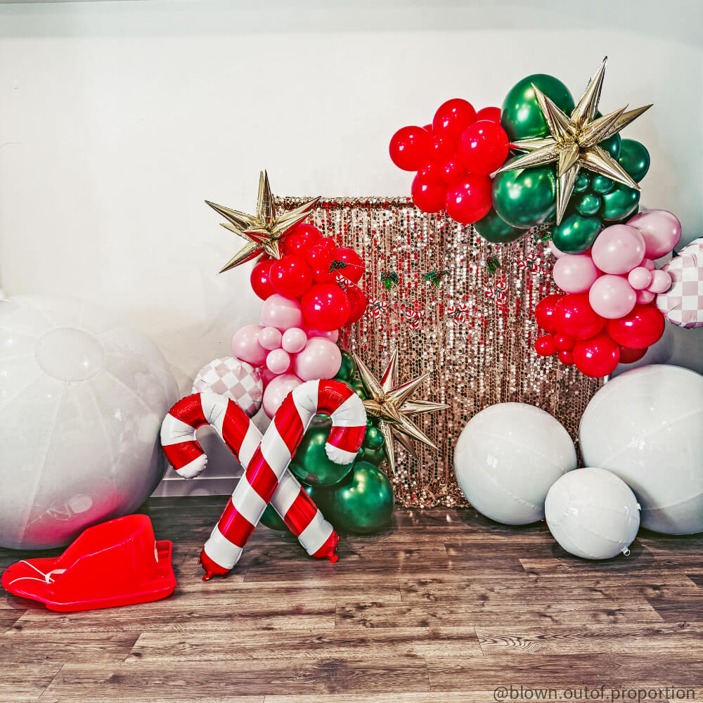 White Inflatable Mirror Ball Reusable Big Bubble Balloon-ubackdrop