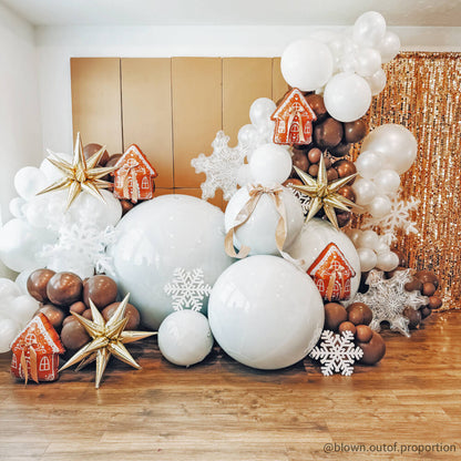 White Inflatable Mirror Ball Reusable Big Bubble Balloon-ubackdrop