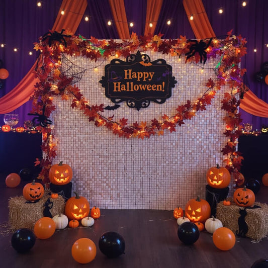 White Shimmer Wall Panels – Easy Setup Wedding/Event/Theme Party Decorations-ubackdrop