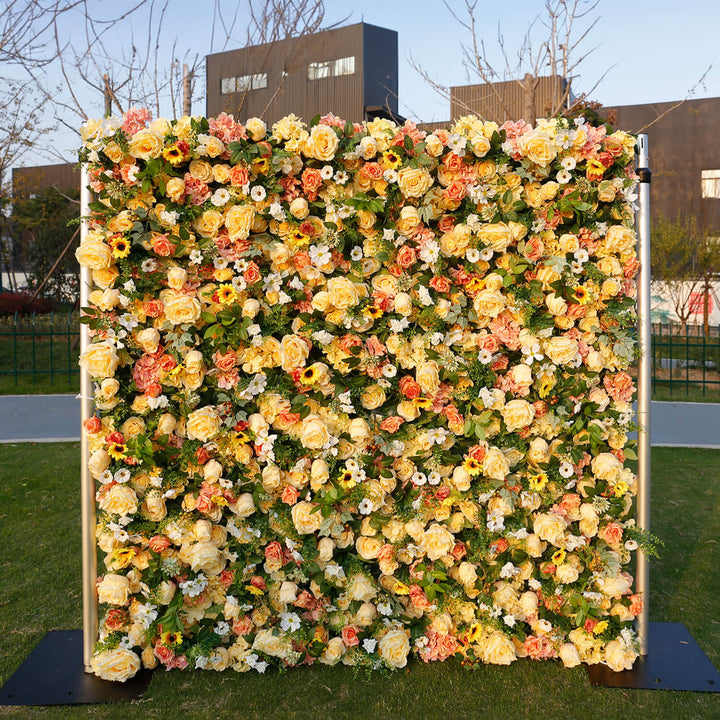 Fabric Artificial Flower Wall Page 3 ubackdrop — free download